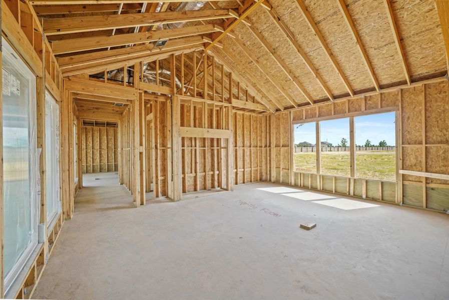 Spacious, unfurnished interior of a new home in Bridgeland, Cypress (Image 7).