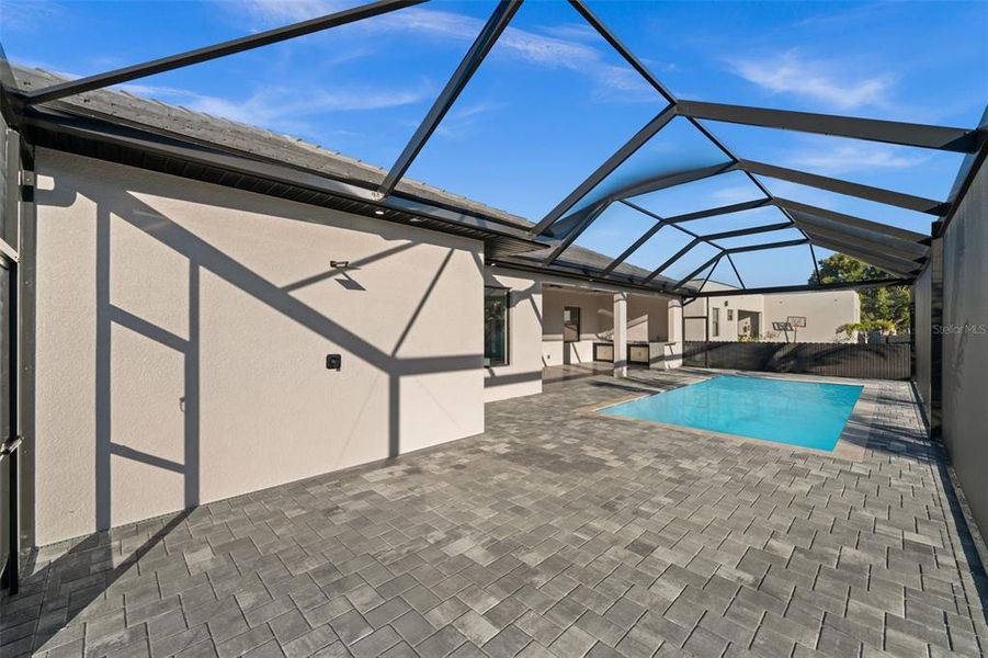 Exterior details and patio area of a home in , Cape Coral (Image 25).