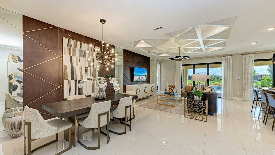 Dining Area into Great Room