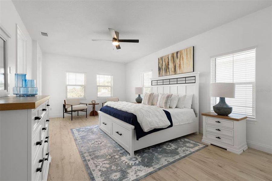 Furnished interior view inside a new home in , Palm Coast (Image 22). Furnished interior view inside a new home in , Palm Coast (Image 22).