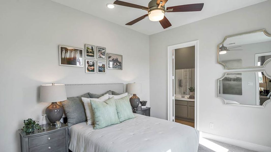 Representative furnished interior of a home built from the Calypso by Taylor Morrison in Avalon at Friendswood, Friendswood (Image 8).
