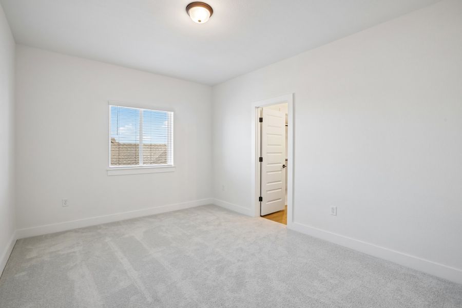 Spacious, unfurnished interior of a new home in Easton Park, Austin (Image 42). Spacious, unfurnished interior of a new home in Easton Park, Austin (Image 42).