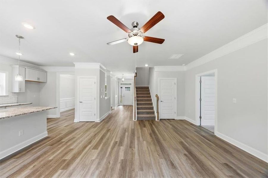 Spacious, unfurnished interior of a new home in Tuscany Hills, Douglasville (Image 38).