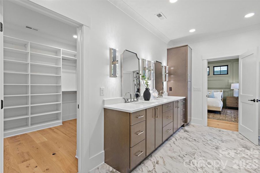 Furnished interior view inside a new home in , Charlotte (Image 34).