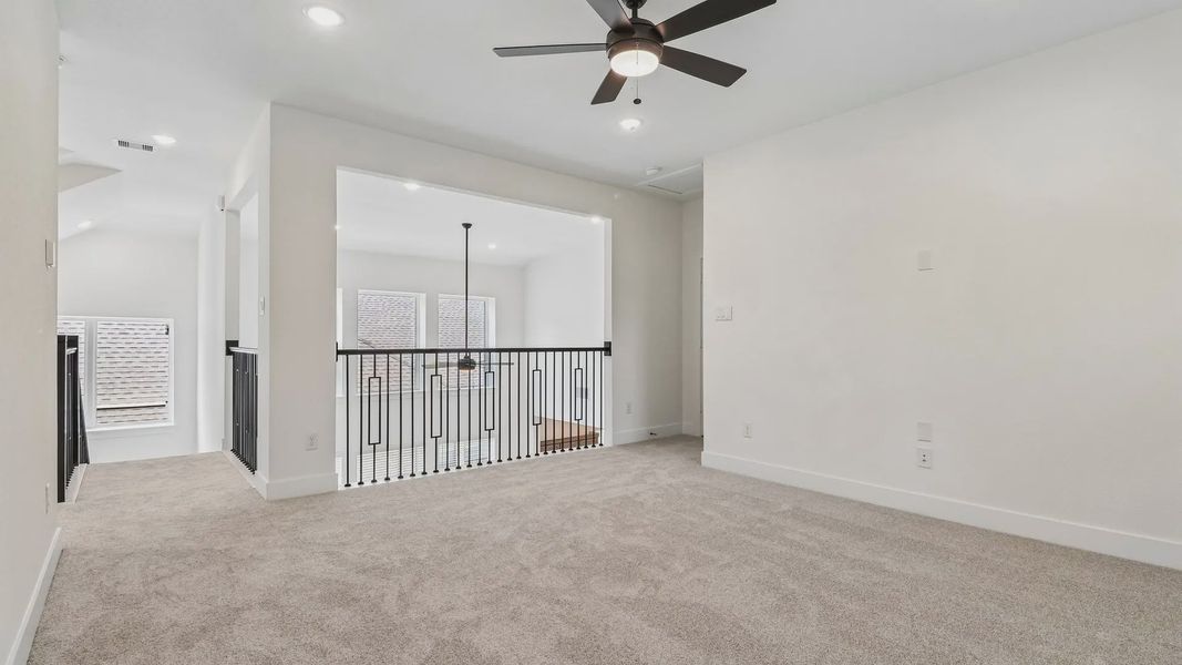 Spacious, unfurnished interior of a new home in The Woodland Hills 50', Willis (Image 34). Spacious, unfurnished interior of a new home in The Woodland Hills 50', Willis (Image 34).