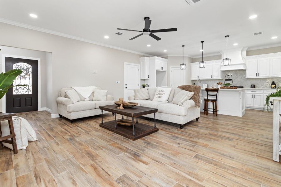 Furnished interior view inside a new home in , Port Neches (Image 16).