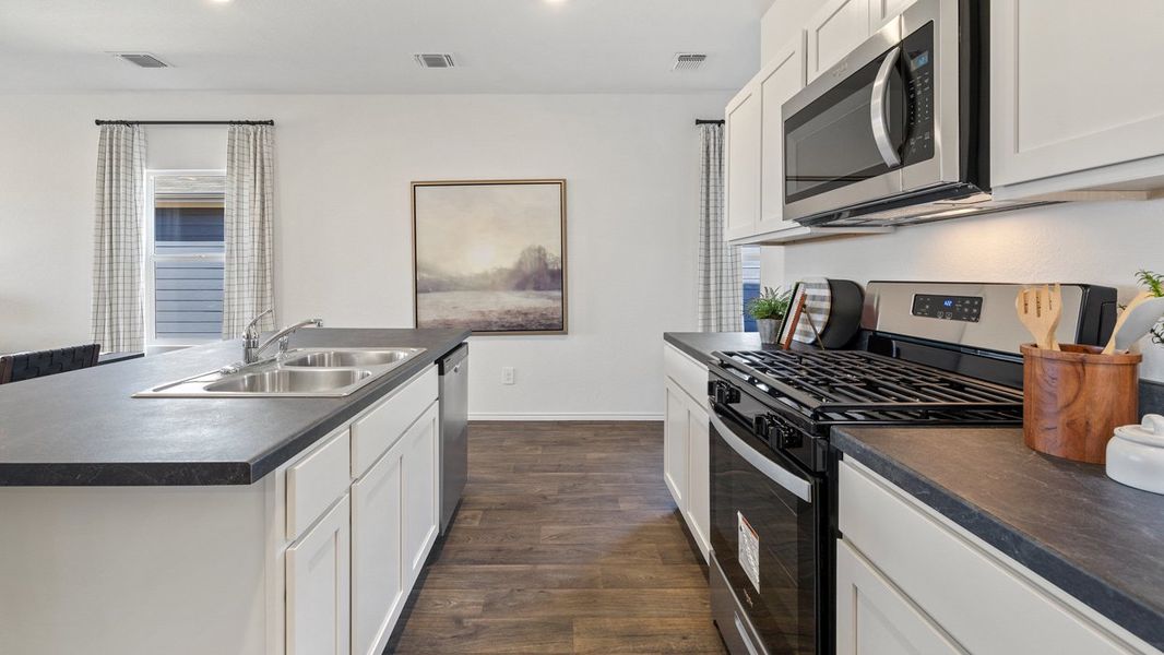 Furnished interior view inside a new home in The Reserve at Spiritas Ranch, Little Elm (Image 10).