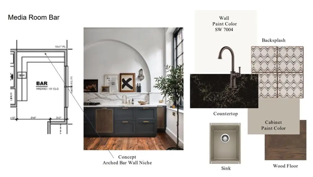 Sample of building materials used in homes in Avadene at Las Colinas, Irving (Image 9).