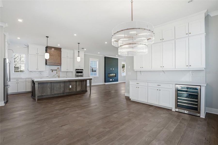 Furnished interior view inside a new home in , St. Petersburg (Image 16).