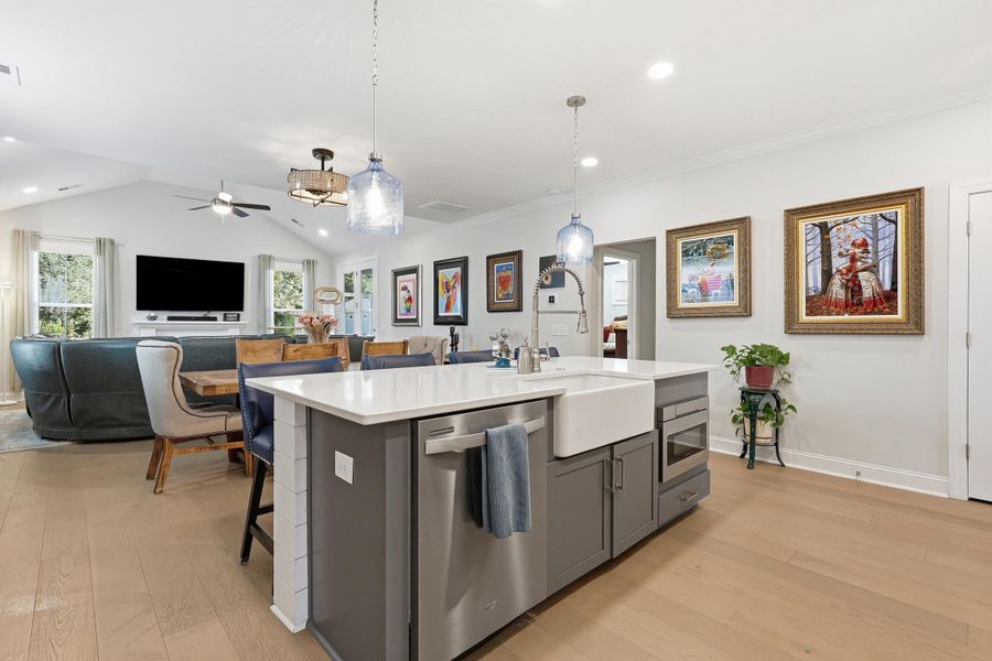 Furnished interior view inside a new home in , Hollywood (Image 25). Furnished interior view inside a new home in , Hollywood (Image 25).