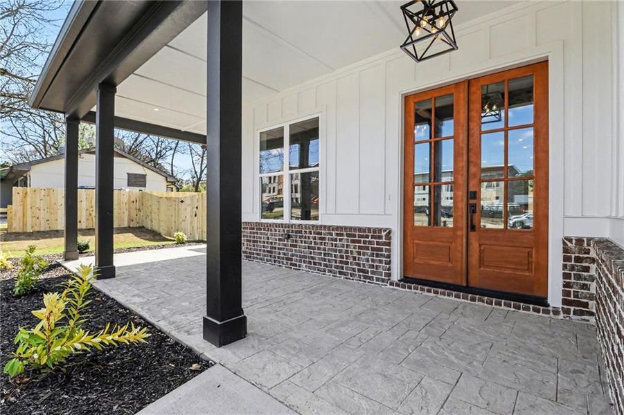 Exterior details and patio area of a home in , Lawrenceville (Image 31).