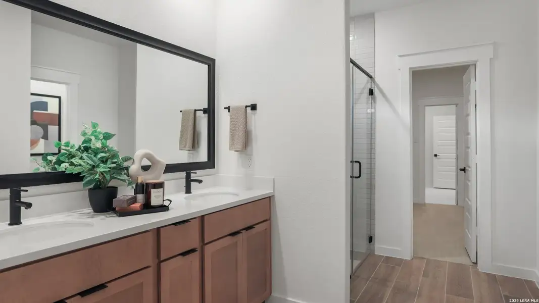 Furnished interior view inside a new home in Prominence Journey, San Antonio (Image 11).