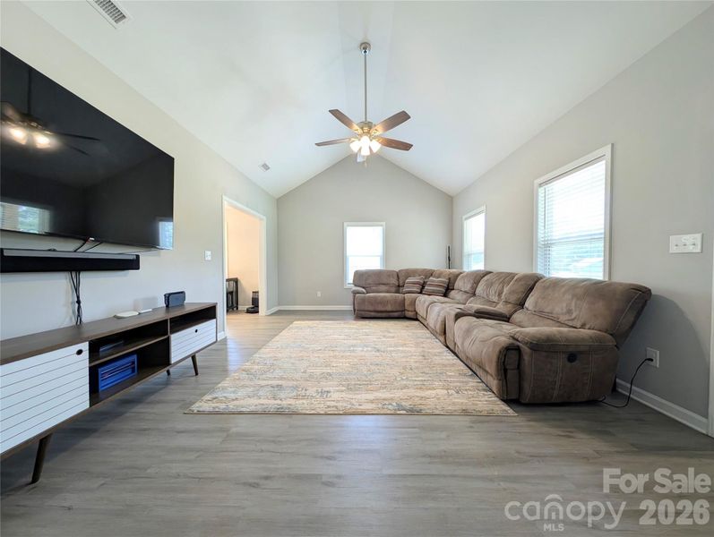 Furnished interior view inside a new home in , Clover (Image 24).