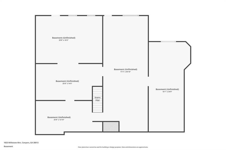 2D floor plan layout of this home in , Conyers, GA (Image 5). 2D floor plan layout of this home in , Conyers, GA (Image 5).