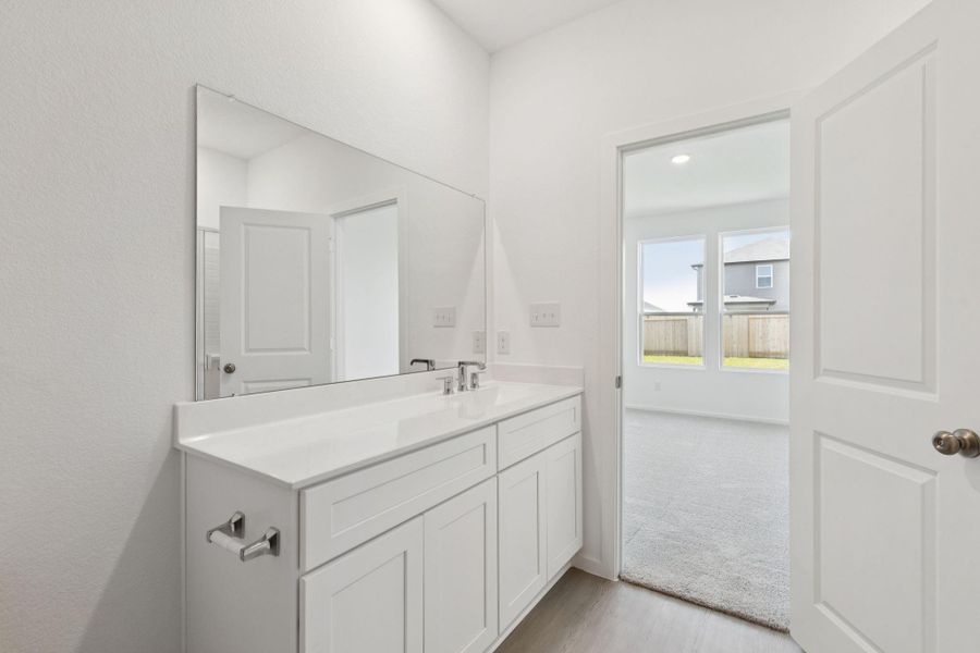 Furnished interior view inside a new home in Montgomery Bend, Montgomery (Image 8).