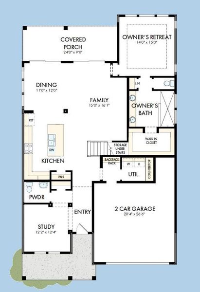 The success of a floor plan is the way you can move through it…You’ll be amazed at how well this home lives…We call it traffic patterns.