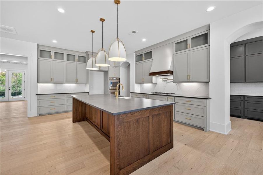 Furnished interior view inside a new home in Town Farms, Peachtree Corners (Image 15).