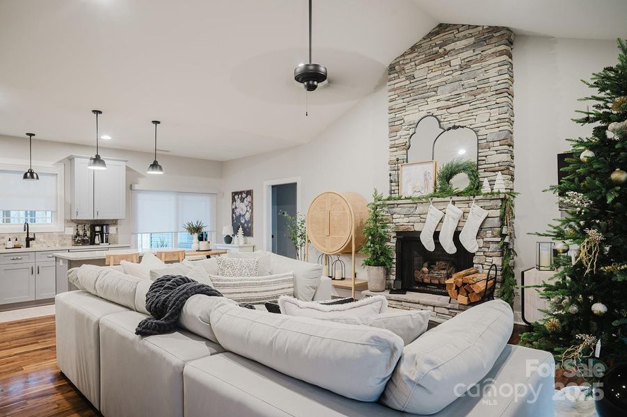 Furnished interior view inside a new home in , Hendersonville (Image 7). Furnished interior view inside a new home in , Hendersonville (Image 7).