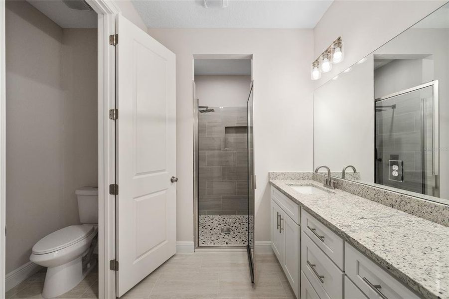 Furnished interior view inside a new home in , Summerfield (Image 28).