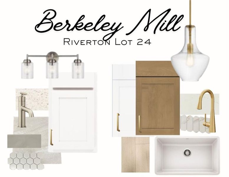 Sample of building materials used in homes in Berkeley Mill, Cumming (Image 25). Sample of building materials used in homes in Berkeley Mill, Cumming (Image 25).