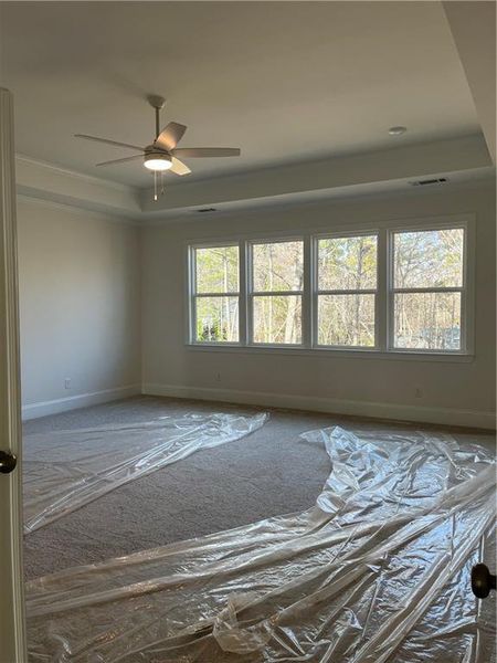 In-progress construction of a new home in Chattahoochee Reserve, Cumming, GA (Image 30).