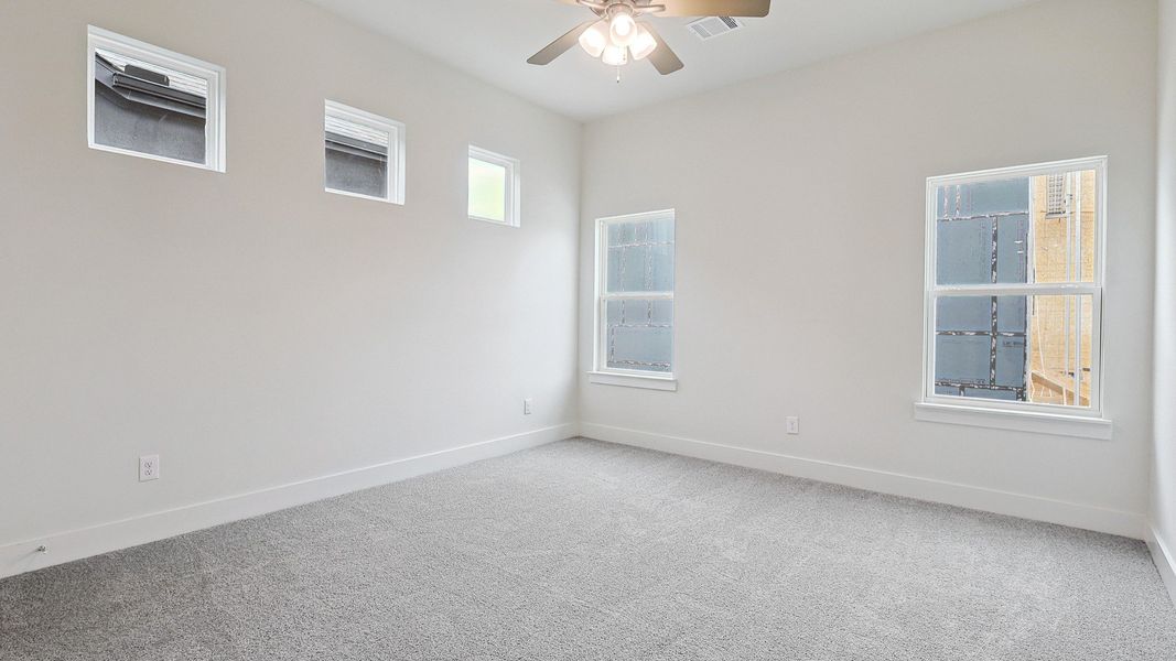 Representative furnished interior of a home built from the Reese by DRB Homes in Collin Creek, Plano (Image 21).