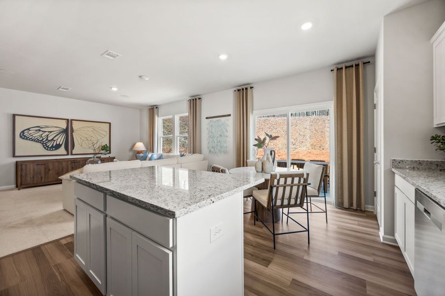 Furnished interior view inside a new home in Grand Arbor, Blythewood (Image 18).