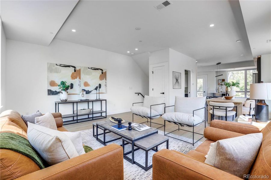 Furnished interior view inside a new home in , Arvada (Image 15).