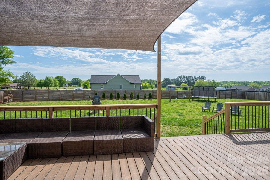 Exterior details and patio area of a home in , Lincolnton (Image 31).