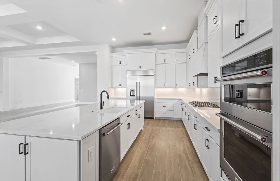 Furnished interior view inside a new home in Terreno, Naples (Image 7). Furnished interior view inside a new home in Terreno, Naples (Image 7).