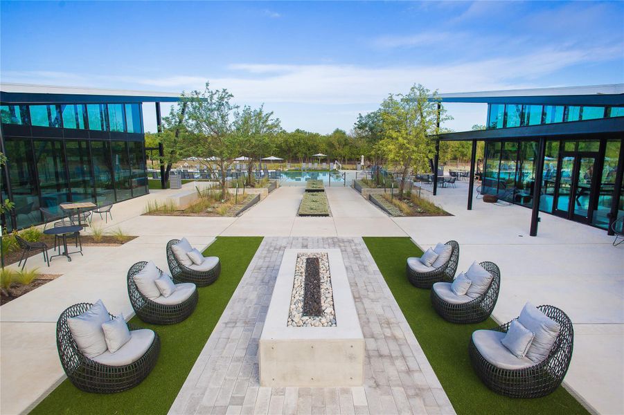 The Union at Easton Park - Nelson Village - Fire Pit