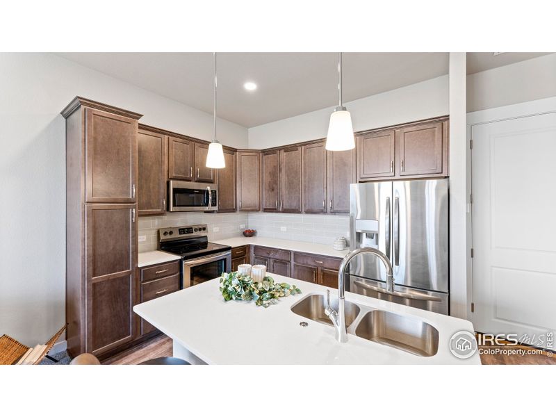 Furnished interior view inside a new home in , Timnath (Image 3).