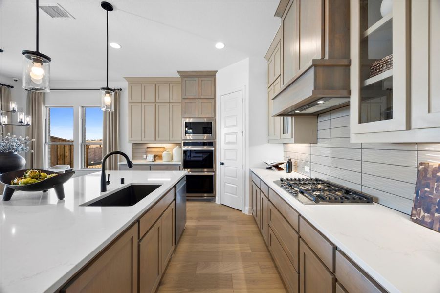 Furnished interior view inside a new home in Brookshire at Legacy Hills, Celina (Image 15).