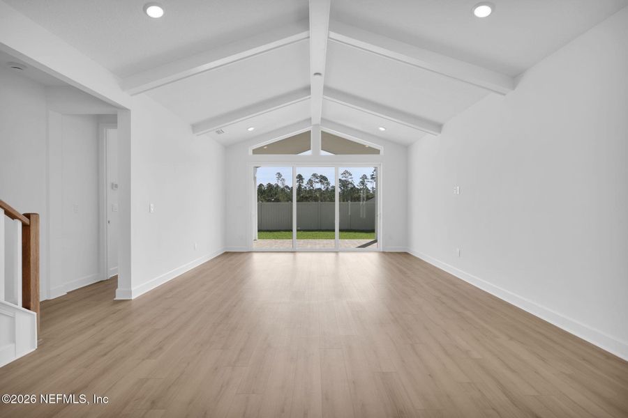 Spacious, unfurnished interior of a new home in Seabrook Village at Seabrook, Nocatee (Image 22).