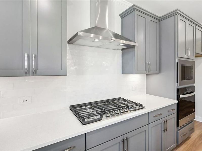 Close-up of interior finishes inside a home in Wehunt Meadows, Hoschton (Image 20).