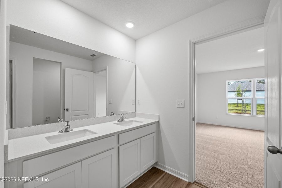 Furnished interior view inside a new home in Westport Landing, Jacksonville (Image 8).