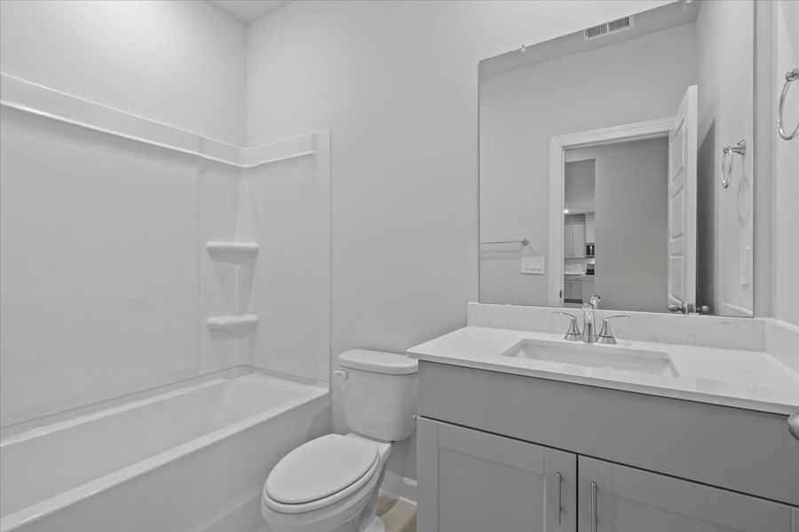 Furnished interior view inside a new home in Collier Ridge, Moore (Image 5).