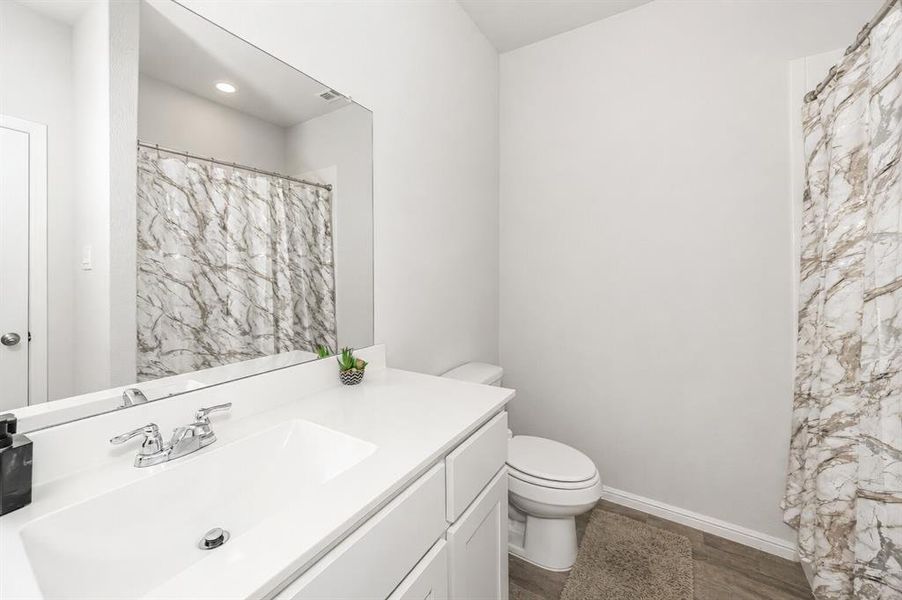 Furnished interior view inside a new home in Springhill South, Boyd (Image 17).