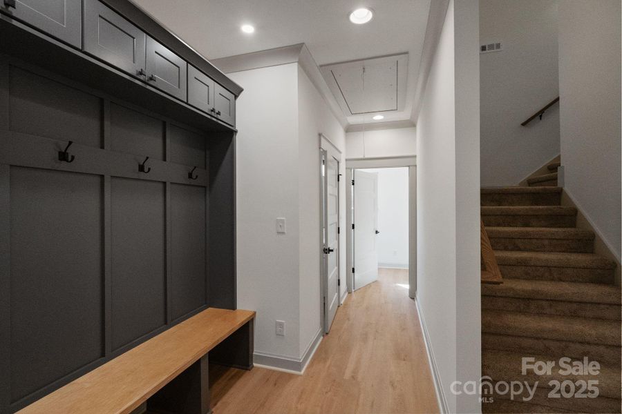 Furnished interior view inside a new home in , Clover (Image 17). Furnished interior view inside a new home in , Clover (Image 17).