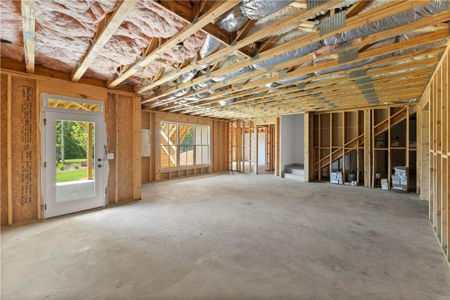 In-progress construction of a new home in , Marietta, GA (Image 24). In-progress construction of a new home in , Marietta, GA (Image 24).