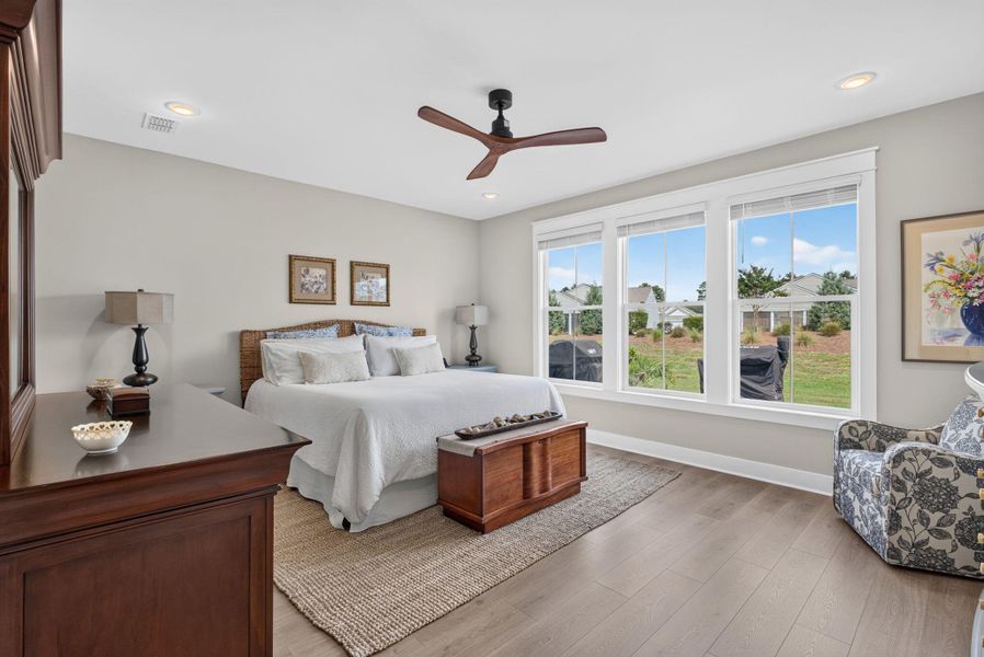 Furnished interior view inside a new home in K. Hovnanian's® Four Seasons at Lakes of Cane Bay, Summerville (Image 43).