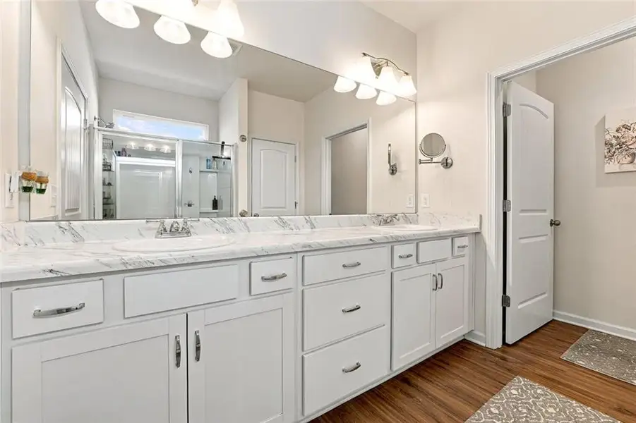 Furnished interior view inside a new home in , Cartersville (Image 26).