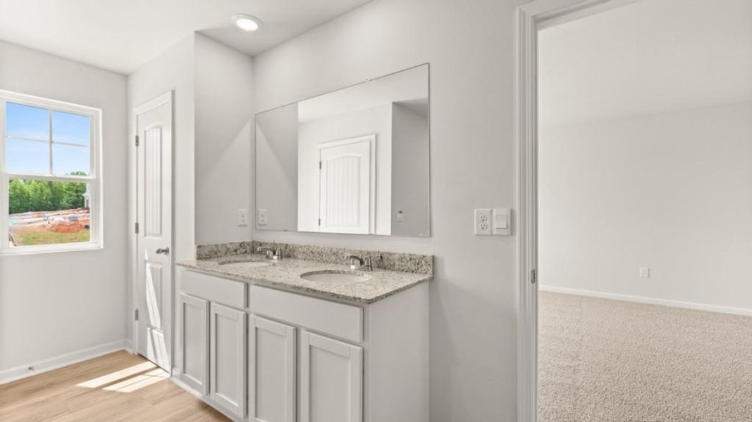 Furnished interior view inside a new home in Oconee Overlook Townhomes, Gainesville (Image 4).