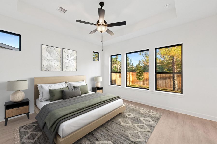 Virtually staged to give you the visual you need to see furniture placement and how the home can live.