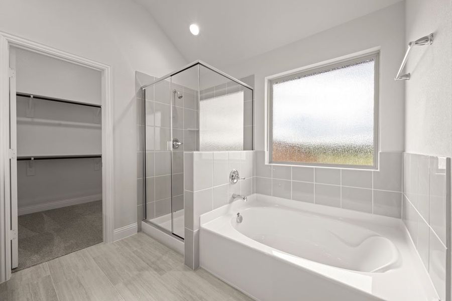 Representative exterior photo of a completed home built from the Balmoral by Impression Homes in Timberbrook, Justin, TX (Image 14).