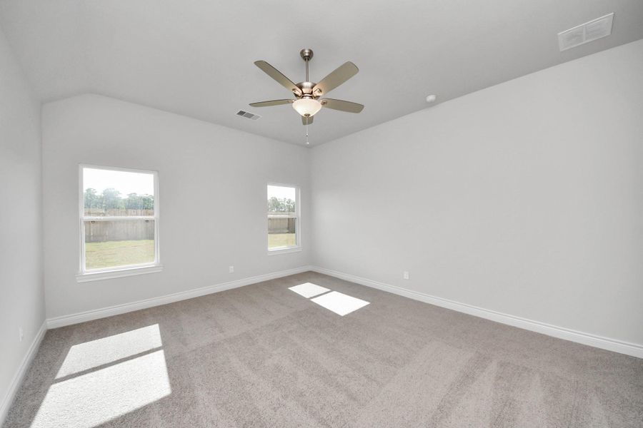 Spacious, unfurnished interior of a new home in Lexington Heights, Willis (Image 18). Spacious, unfurnished interior of a new home in Lexington Heights, Willis (Image 18).