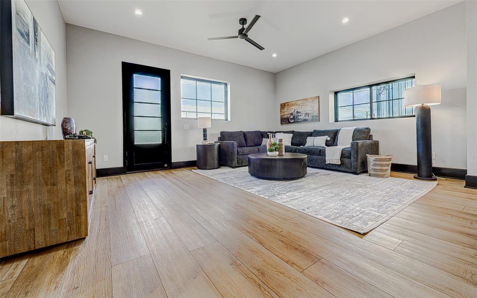 Furnished interior view inside a new home in , Austin (Image 9). Furnished interior view inside a new home in , Austin (Image 9).