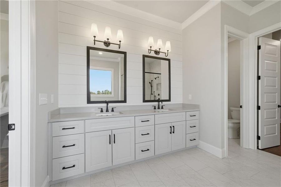 Furnished interior view inside a new home in , Gainesville (Image 20).
