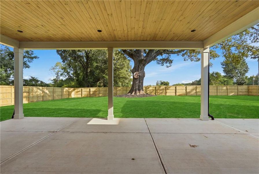 Exterior details and patio area of a home in , Winder (Image 7).
