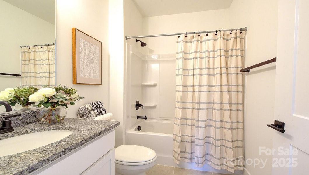 Photos are representative - model home